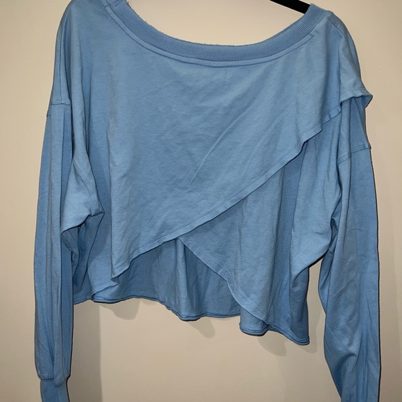 JoyLab Blue Long Sleeve Top - Picture 2 of 2